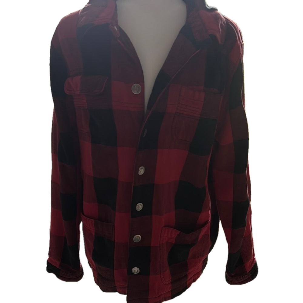 Dakota Plaid Button-Up Jacket